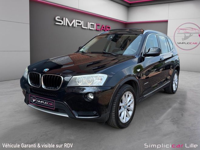 BMW X3 F25 xDrive20d 184ch Luxe Steptronic A Noir de 2011