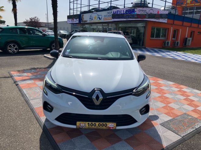 Renault Clio E-TECH 140 BVA LIMITED Camra Radars AV- Blanc de 2021