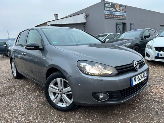 Volkswagen Golf VI 2.0 TDI 140 Match * GPS * XNONS * Gris de 2012