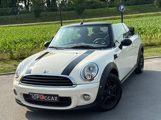 Mini Cabrio ONE 98CH PACK CHILI * JANTES ALU * CLIM  BEIGE de 2011