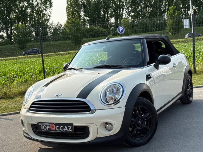 Mini Cabrio ONE 98CH PACK CHILI * JANTES ALU * CLIM  BEIGE de 2011