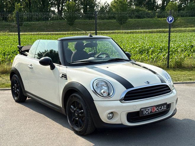 Mini Cabrio ONE 98CH PACK CHILI * JANTES ALU * CLIM  BEIGE de 2011