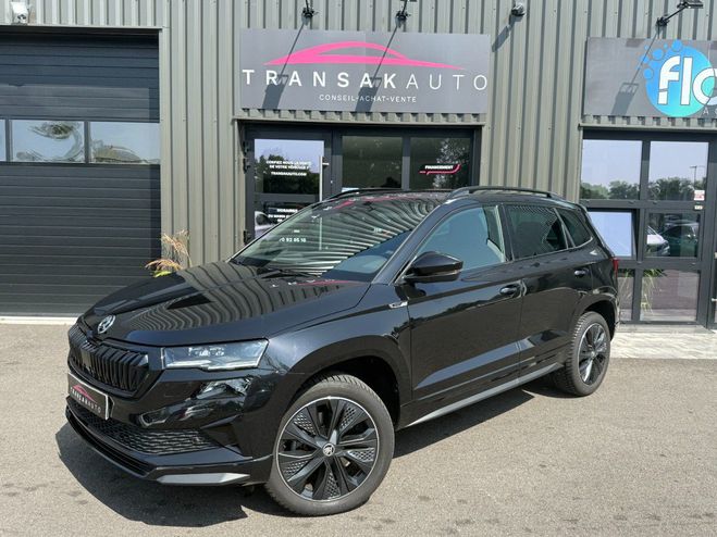 Skoda Karoq 1.5 tsi 150 ch sportline avec carplay re NOIR de 2023