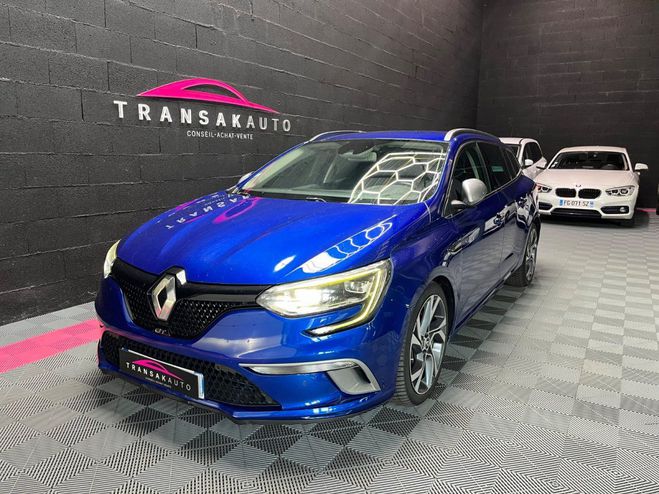Renault Megane IV ESTATE dCi 165 Energy EDC GT Bleu de 2017