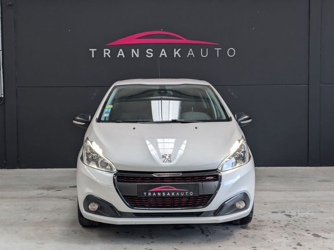 Peugeot 208 1.6 100ch GT Line - CARPLAY - SUIVI D'EN Blanc de 2017