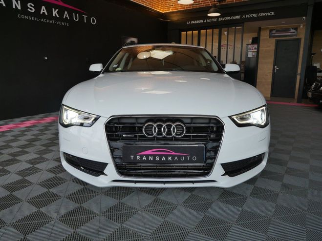 Audi A5 Sportback V6 3.0 TDI 245 Ambiente Plus Q Blanc de 2014