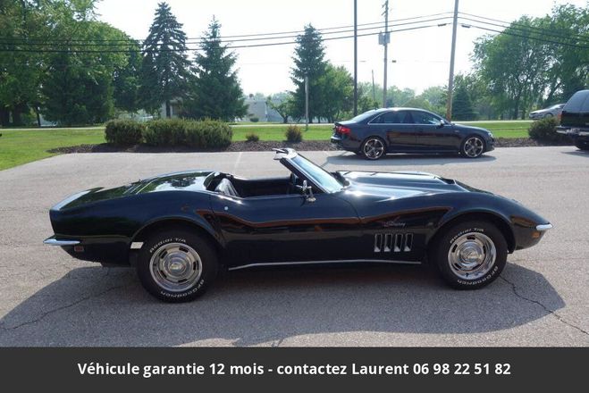Chevrolet Corvette C3 stingrey l48 1969 tout compris Noir de 1969
