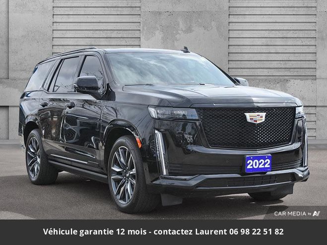 Cadillac Escalade sport platinium 4*4 tout compris hors ho Noir de 2022