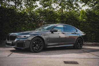  Voir détails -BMW Serie 7 745 745eA PHEV-open dak-laser-extra velg à Dadizele (88)