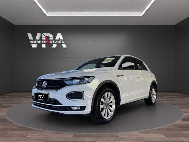 Volkswagen T Roc  2.0 TDI 150ch DSG R-Line Camra de rec Blanc de 2021