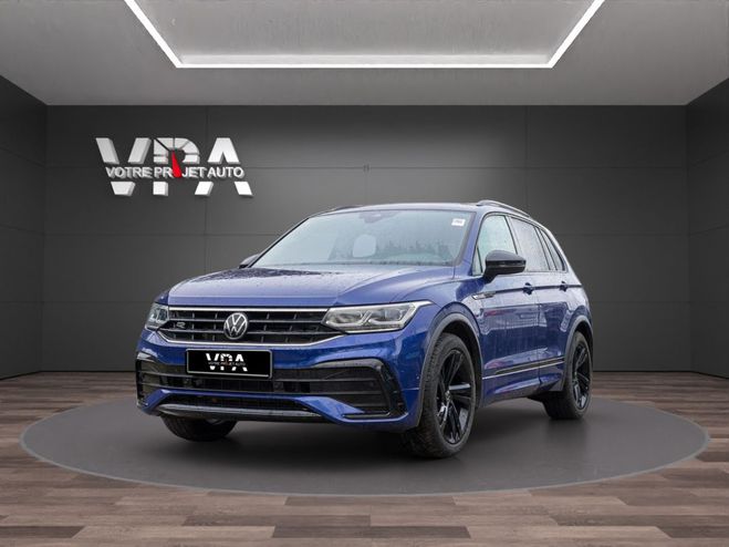 Volkswagen Tiguan  2.0 TDI 150 R-Line DSG Cuir IQ.DRIVE C Bleu de 2022