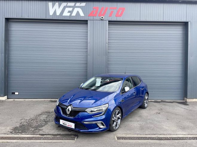 Renault Megane IV (KFB) 1.6 dCi 165ch energy GT EDC BLEU de 2017