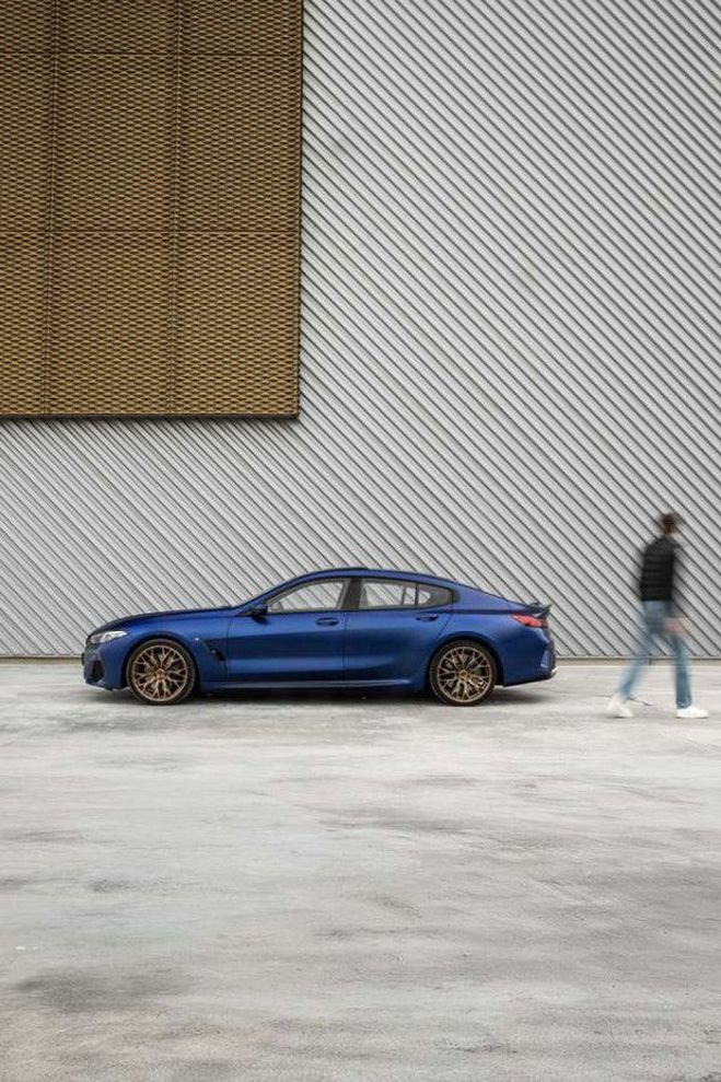 BMW Serie 8 840 I XDRIVE AS GRAN COUPE M PACK Bleu Mtallis de 