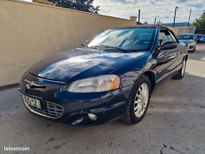 Chrysler Sebring cabriolet 2.7i essence v6 lx boite autom Bleu de 2003