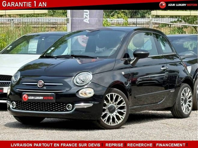 Fiat 500 II (2) POP STAR 69 CV NOIR de 2019