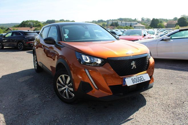 Peugeot 2008 III ACTIVE 100 CV ESSENCE GPS REGULATEUR Orange Fusion de 2020