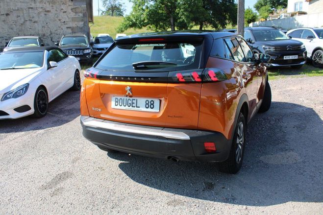 Peugeot 2008 III ACTIVE 100 CV ESSENCE GPS REGULATEUR Orange Fusion de 2020