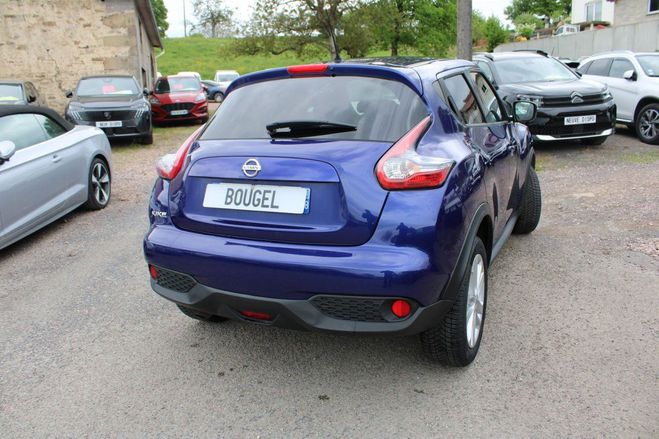 Nissan Juke II CONNECT EDITION 1L5 DCI 110 CV GPS TA Bleu Atlantique de 2017