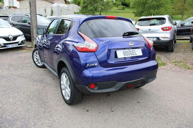 Nissan Juke II CONNECT EDITION 1L5 DCI 110 CV GPS TA Bleu Atlantique de 2017