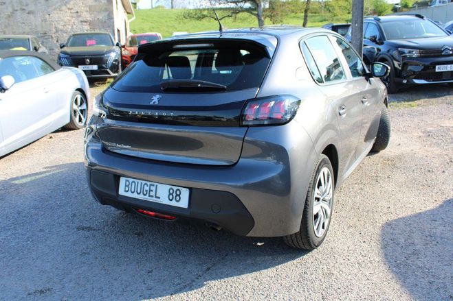 Peugeot 208 III ACTIVE 100 CV ESSENCE GPS MIROR LINK Gris Platinum de 2020
