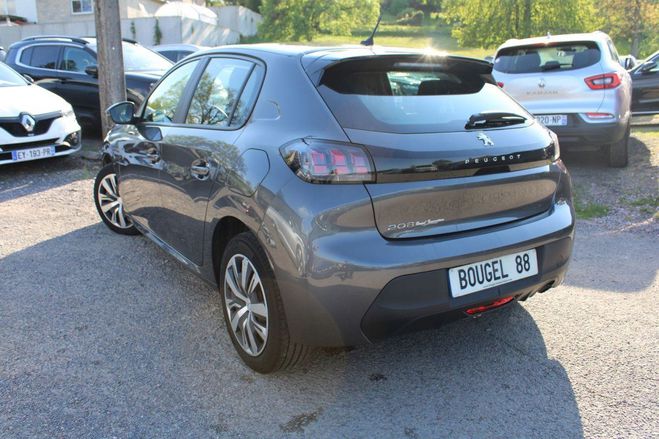 Peugeot 208 III ACTIVE 100 CV ESSENCE GPS MIROR LINK Gris Platinum de 2020
