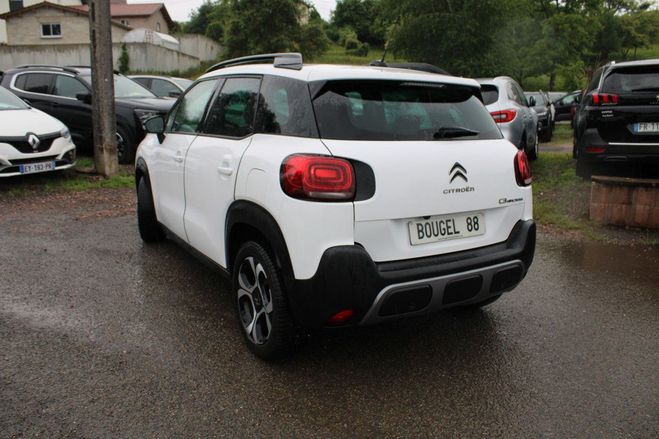 Citroen C3 Aircross SHINE BLUE HDI 120 CV GPS 3D CA Blanc Cristal de 2019