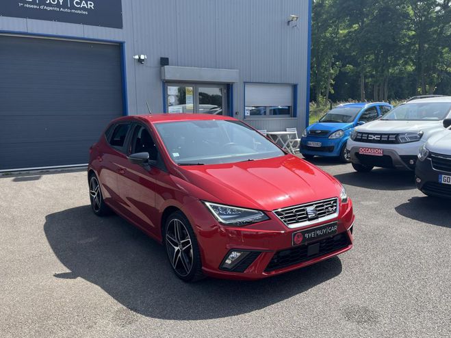 Seat Ibiza 1.0 TSI 110 - BVA DSG 7 FR GARANTIE 12 M ROUGE FONCE de 2021