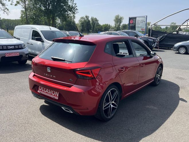 Seat Ibiza 1.0 TSI 110 - BVA DSG 7 FR GARANTIE 12 M ROUGE FONCE de 2021