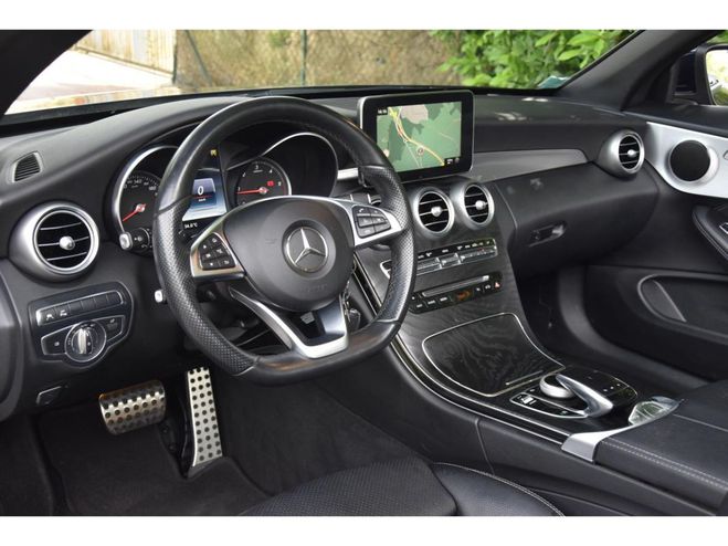 Mercedes Classe C Cabriolet 220 d - BVA 9G-Tronic - BM 205 Bleu fonc de 2017