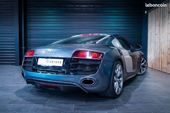 Audi R8 V10 525ch CARBONE SIGES LECTRIQUES BAN Gris de 2009