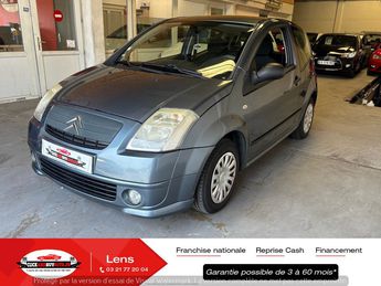  Voir détails -Citroen C2 1.1 60 CV / RADIO CD / VITRE ELECTRIQUE  à Harnes (62)
