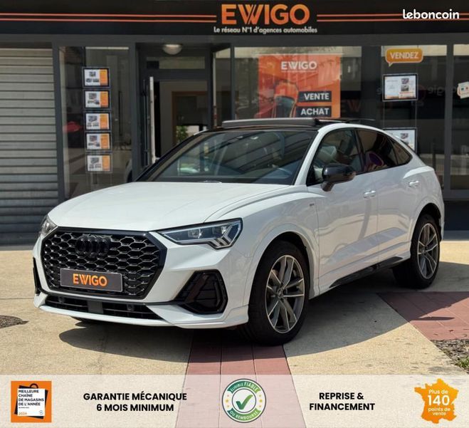 Audi Q3 Sportback 2.0 35 TDI 150CH S-LINE S-TRON Blanc de 2022