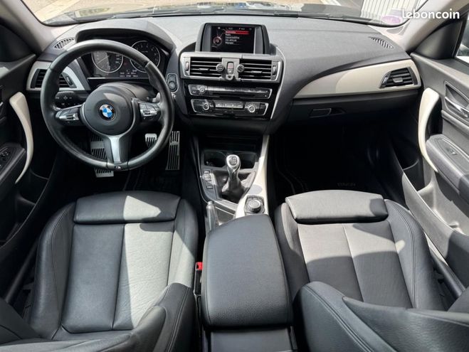 BMW Serie 1 5 118 I 135CH RADARS AV-AR   SUIVI COMPL Noir de 2016