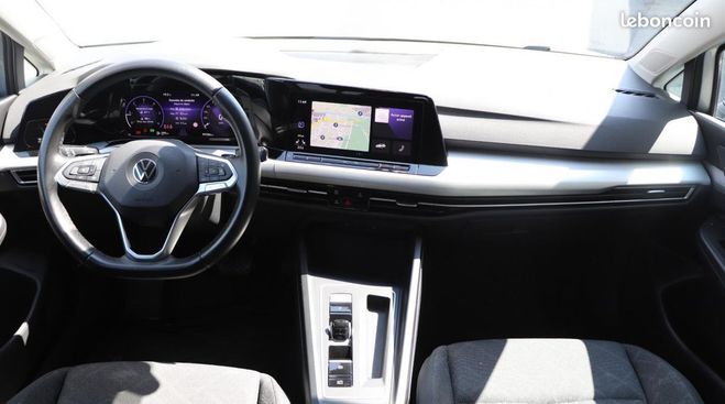 Volkswagen Golf 2.0 TDI 150ch CARAT BVA CARPLAY Gris de 2020