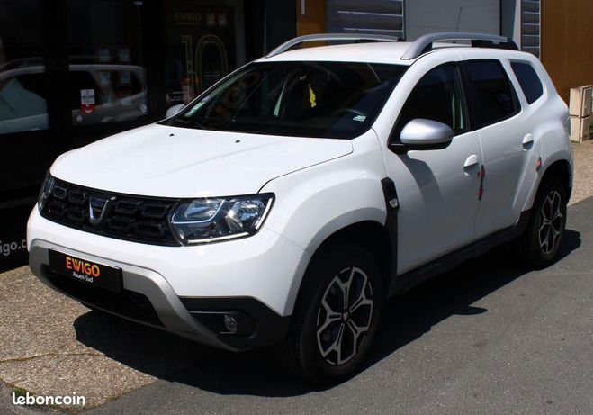 Dacia Duster 1.3 TCe 130 ch PRESTIGE 4x2 Blanc de 2019