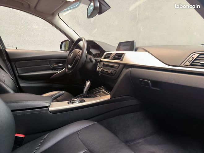 BMW Serie 3 Touring 318d 143ch 95000km 1er Main gara Noir de 2015