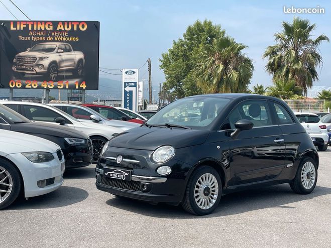 Fiat 500 1.2 69ch Lounge Noir de 2012