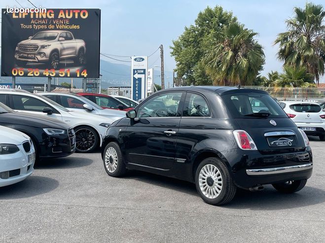 Fiat 500 1.2 69ch Lounge Noir de 2012