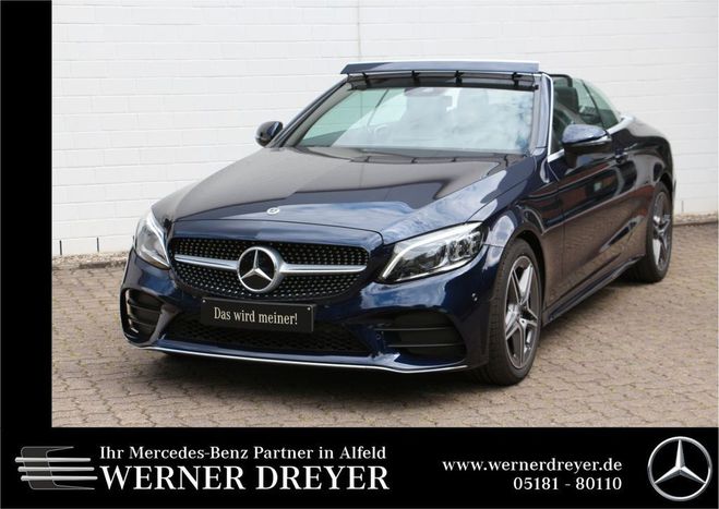 Mercedes Classe C C200Cabrio AMG, Rckfahrkamera, Bleu Peinture Mtallise de 