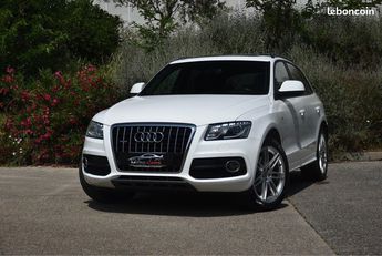  Voir détails -Audi Q5 3.0 TDI S-LINE 240ch BVA S-TRONIC à Mougins (06)