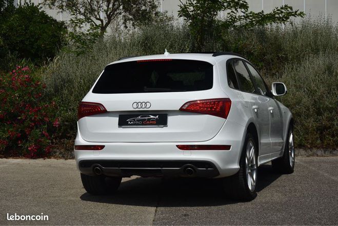 Audi Q5 3.0 TDI S-LINE 240ch BVA S-TRONIC Blanc de 2011