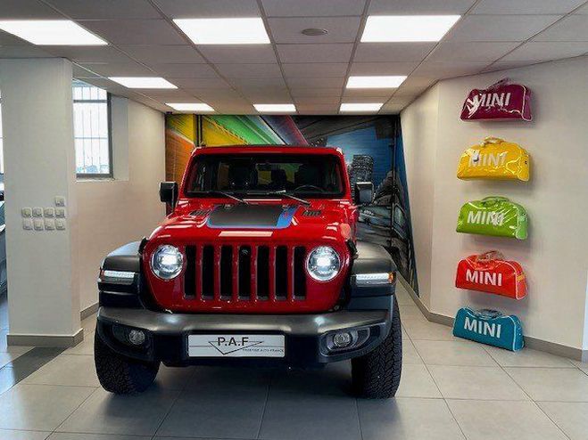 Jeep Wrangler UNLIMITED 2.0 T 380CH 4XE RUBICON ROCK-T Rouge de 2022