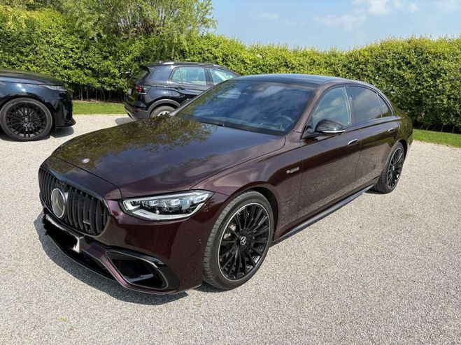 Mercedes Classe S 63 AMG Long PHEV 4-Matic E Performance-  Rouge Mtallis de 