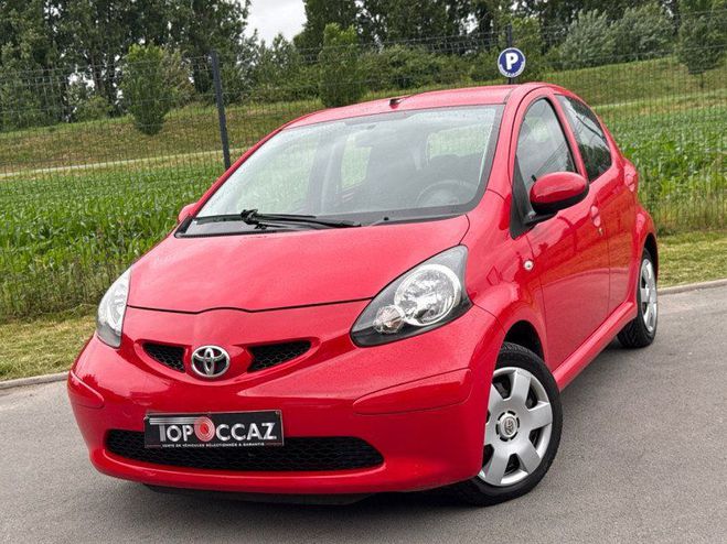 Toyota Aygo 1.0 VVT-I 68CH CONFORT 5 PORTES * 80.000 ROUGE de 2007