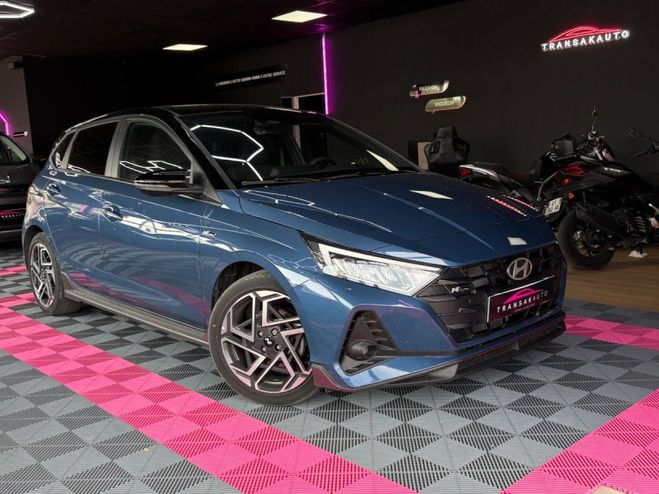 Hyundai I20 Nline Creative 100 ch 1.0 T-GDi Camera d Bleu de 2024