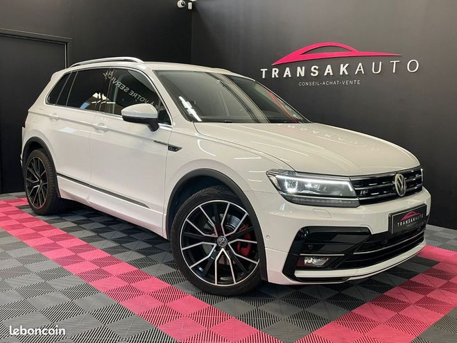 Volkswagen Tiguan 2.0 TDI 190 DSG7 4Motion Black R-Line Blanc de 2018
