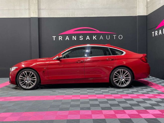 BMW Serie 4 Gran Coupe 420 dA-12 mois garantie Rouge Mtallis de 