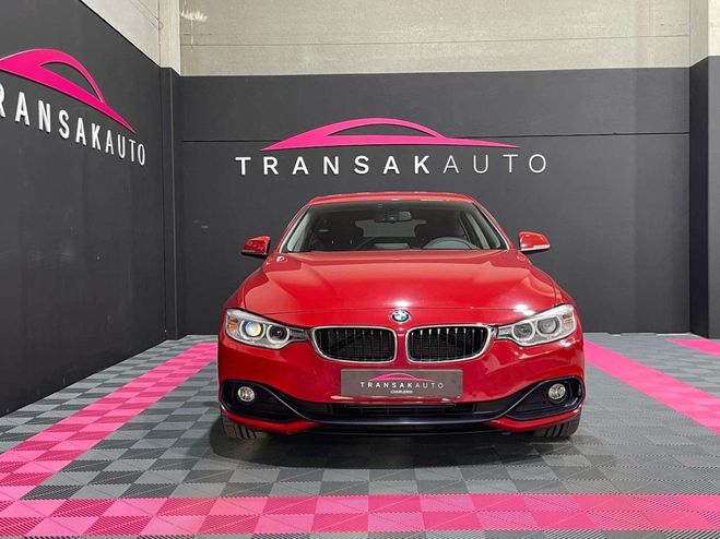 BMW Serie 4 Gran Coupe 420 dA-12 mois garantie Rouge Mtallis de 