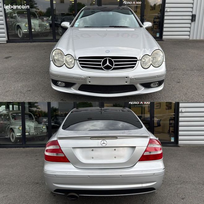 Mercedes Classe CLK Classe benz 500 pack amg v8 m113 Gris de 2003