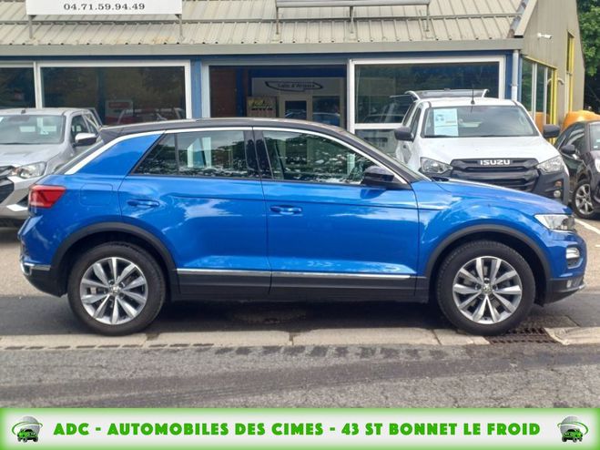 Volkswagen T Roc 2.0 TDI 150 LOUNGE 4MOTION DSG7 Bleu de 2019